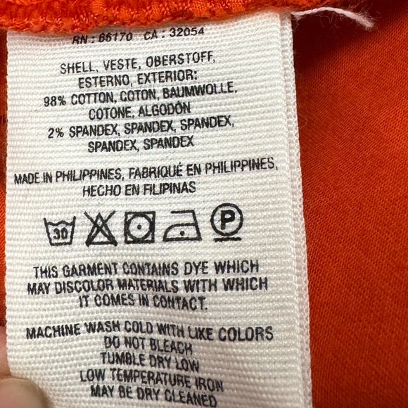 Anthropologie Chino M Swing Coral Jacket Button - Picture 8 of 10